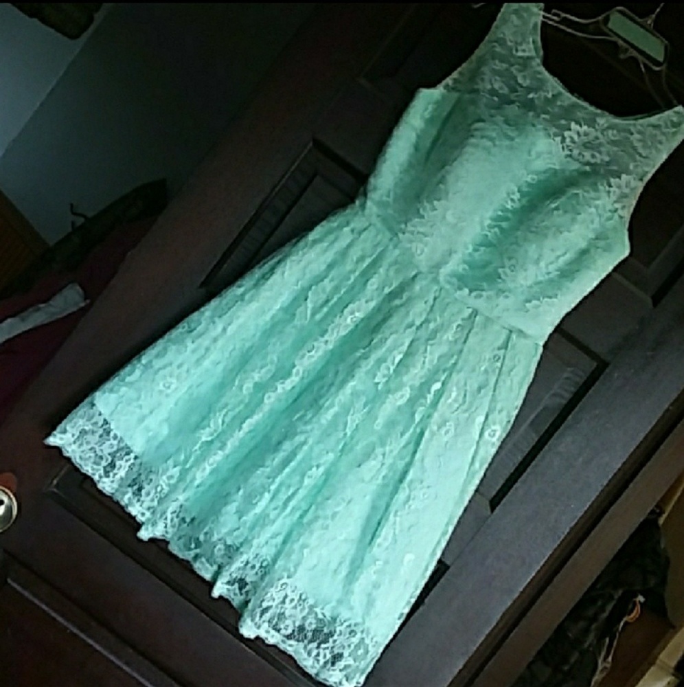 Beautiful bridesmaid dress.